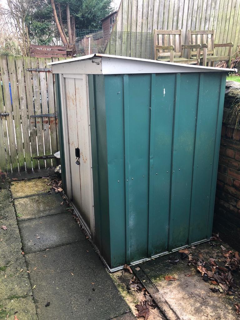 6ft x 3ft 6â€ metal shed | in Maybole, South Ayrshire | Gumtree